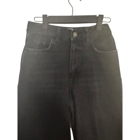 2/$30 ZARA Womens Size 4 Black High-Waisted Jeans - Picture 4 of 14